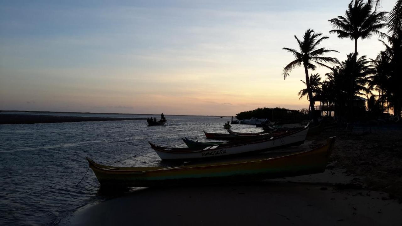 Chale Perto Da Praia Com Duas Suites E Varandao Pacatuba  Kültér fotó